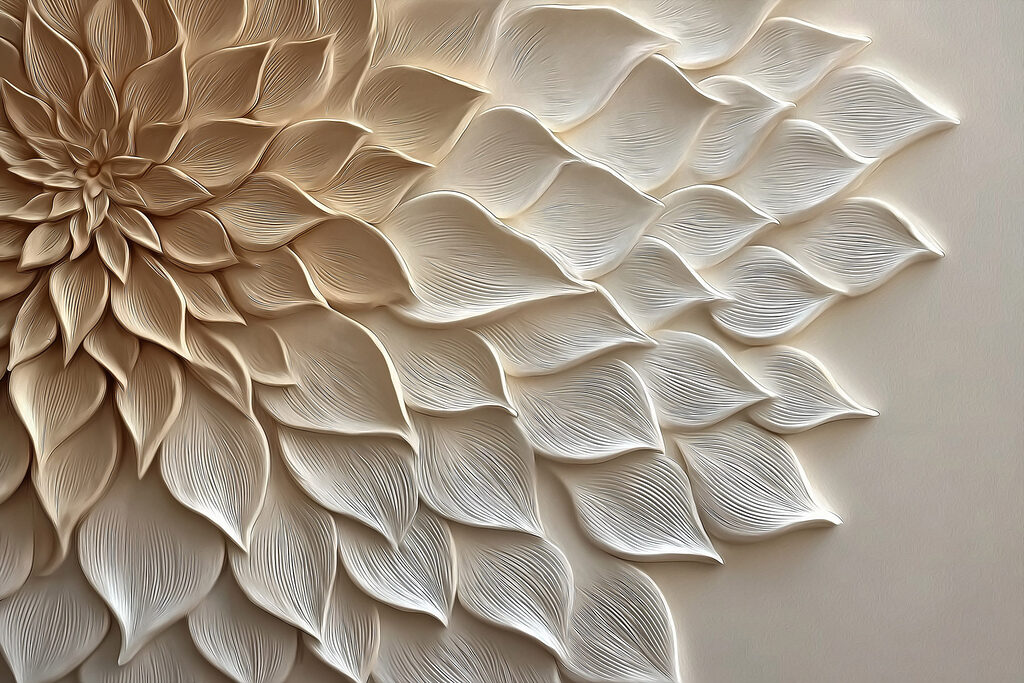 Elegant floral design in soft tones Elegant floral design in soft tones