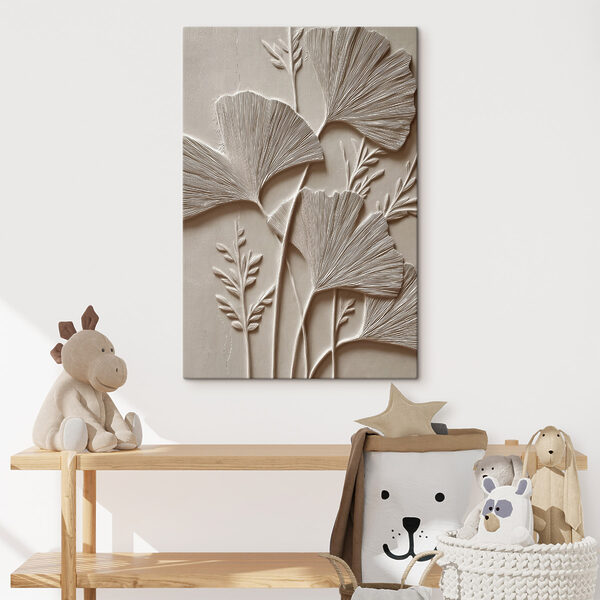 Diseño de relieve mural inspirado en la naturaleza Cuadros Diseño de relieve mural inspirado en la naturaleza