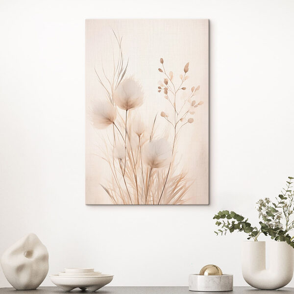 Cuadros Cuadros Una delicada flora en tonos suaves (SKU: s48346)