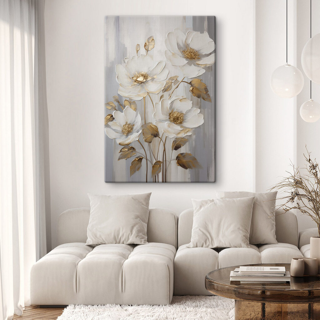 Delicate blooms in serene colors Delicate blooms in serene colors