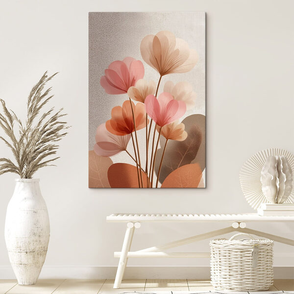 Cuadros Delicadas flores en suaves tonos pastel (SKU: s48707) Cuadros Cuadros Delicadas flores en suaves tonos pastel (SKU: s48707)