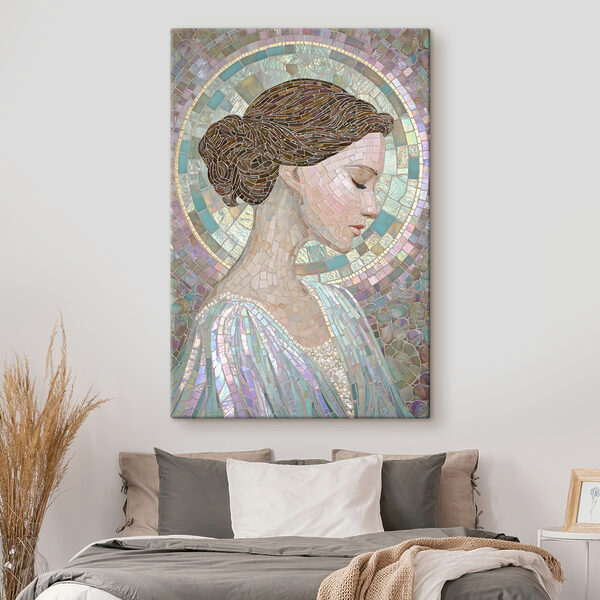 Cuadros Mosaico de una mujer (SKU: s48551) Cuadros Cuadros Mosaico de una mujer (SKU: s48551)
