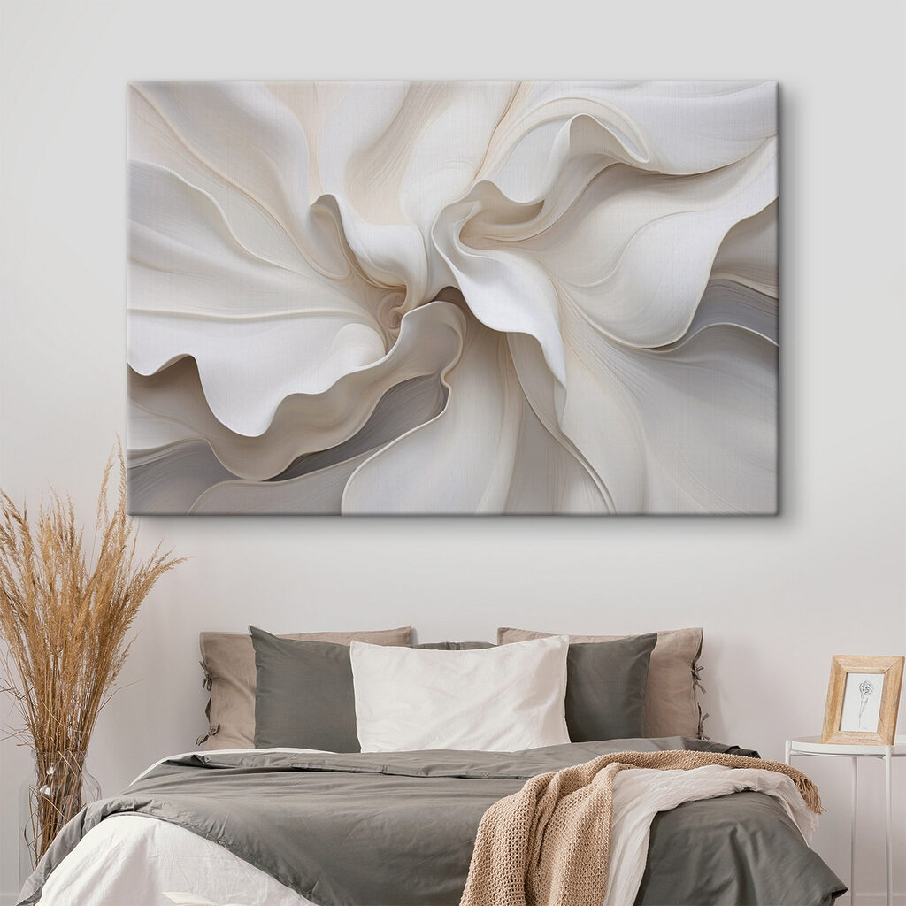 Flowing forms in soft hues Flowing forms in soft hues
