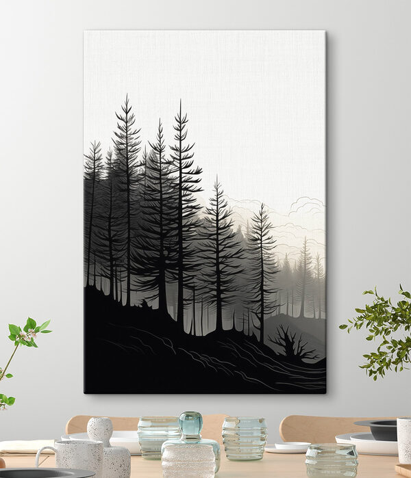 Cuadros Bosque con árboles al fondo (SKU: s48573) Cuadros Cuadros Bosque con árboles al fondo (SKU: s48573)