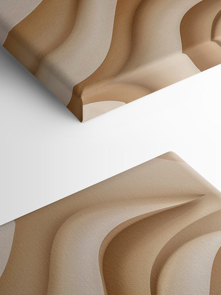 Fluid forms in soft neutral tones Fluid forms in soft neutral tones