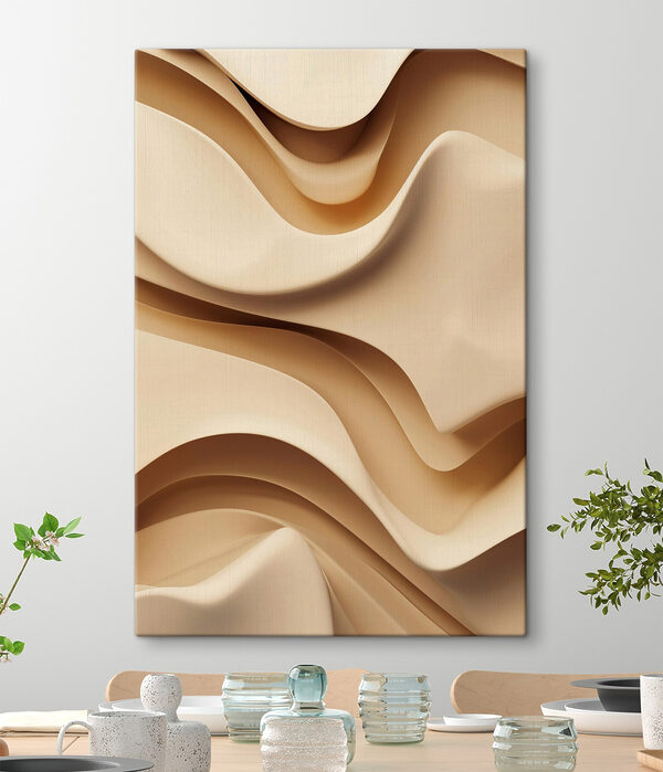 Cuadros Curvas fluidas en tonos suaves (SKU: s48586) Cuadros Cuadros Curvas fluidas en tonos suaves (SKU: s48586)
