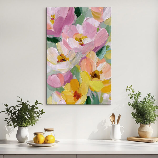 Cuadros Flores de colores vivos en suaves tonos pastel (SKU: s48647) Cuadros Cuadros Flores de colores vivos en suaves tonos pastel (SKU: s48647)