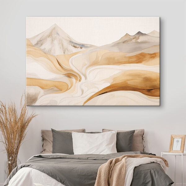 Cuadros Pintura en acuarela de un paisaje desértico (SKU: s48626) Cuadros Cuadros Pintura en acuarela de un paisaje desértico (SKU: s48626)