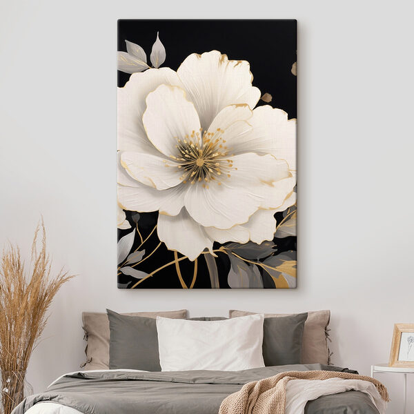 Cuadros Una preciosa flor sobre un fondo oscuro (SKU: s48633) Cuadros Cuadros Una preciosa flor sobre un fondo oscuro (SKU: s48633)