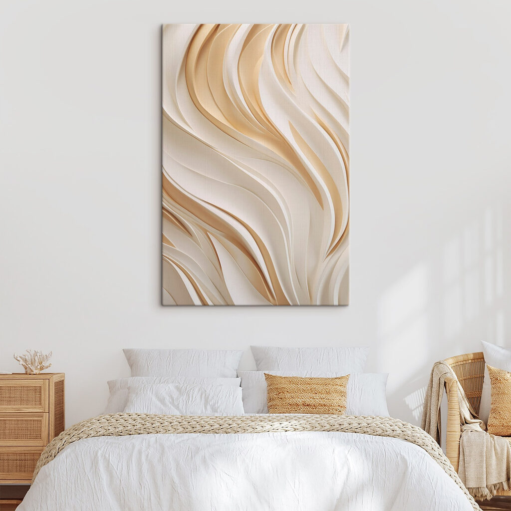 Flowing Forms in Soft Tones