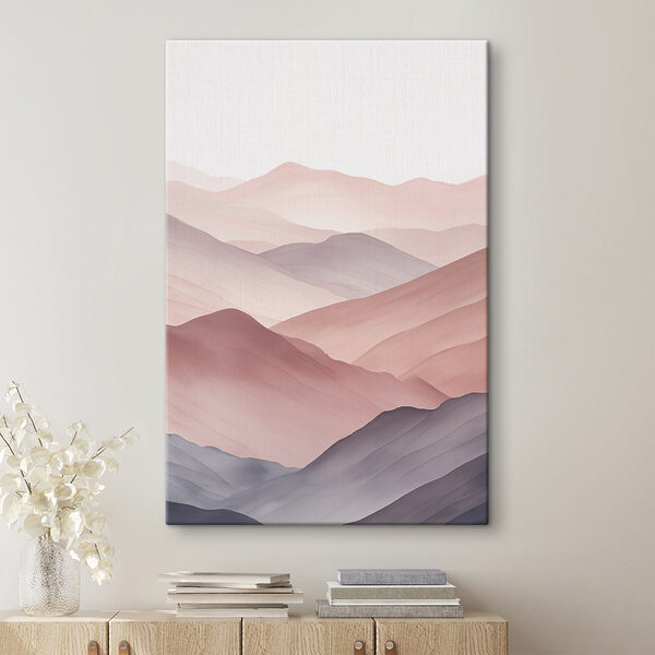 Cuadros Paisaje de colinas con un cielo brumoso (SKU: s48680) Cuadros Cuadros Paisaje de colinas con un cielo brumoso (SKU: s48680)