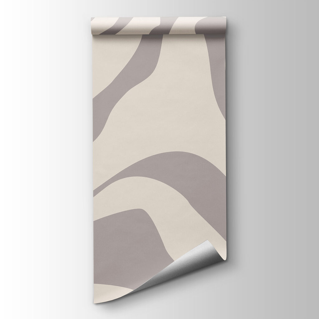Abstract wave patterns in soft tones Abstract wave patterns in soft tones