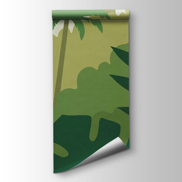Cartoon of a forest Cartoon of a forest