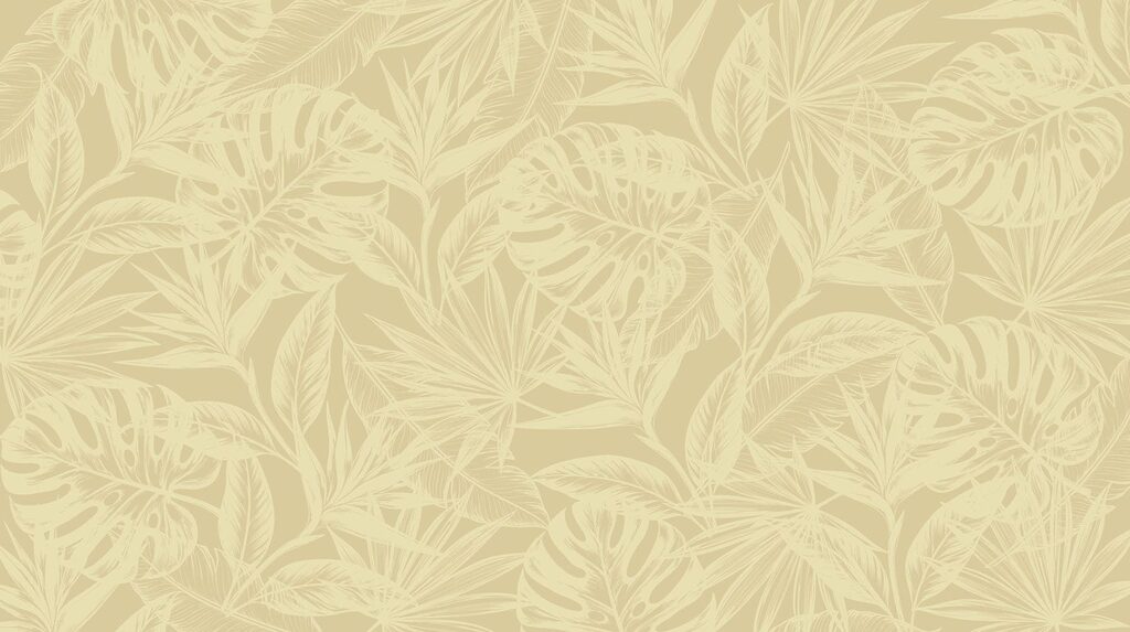 Pattern of leaves on a beige background Pattern of leaves on a beige background