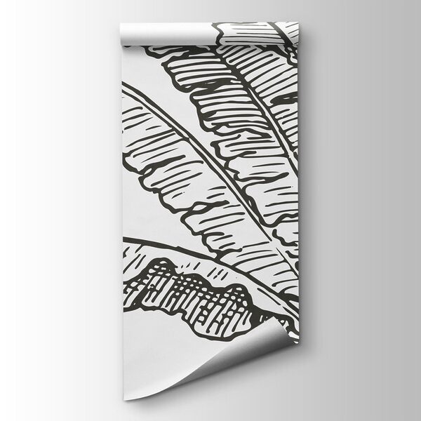 Palm trees and a beach Palm trees and a beach