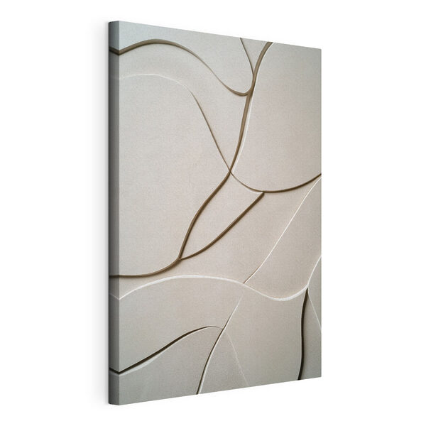 Cuadros Curvas fluidas en tonos suaves (SKU: s49689) Cuadros Cuadros Curvas fluidas en tonos suaves (SKU: s49689)