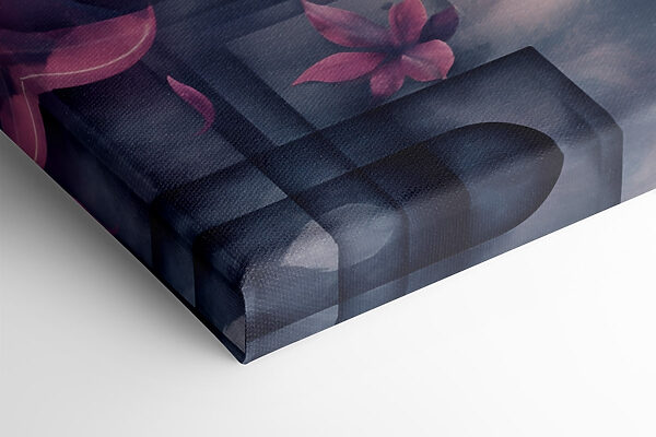 Colorful flower art with a variety of colors Colorful flower art with a variety of colors