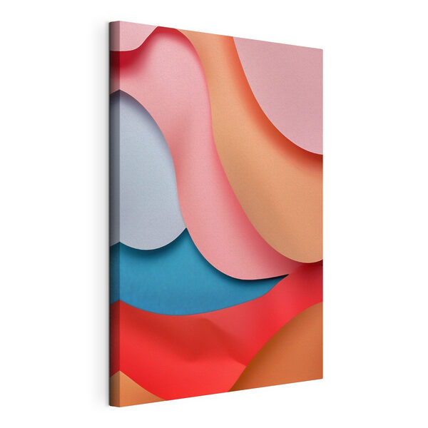 Cuadros Coloridas capas de arte en papel (SKU: s49743) Cuadros Cuadros Coloridas capas de arte en papel (SKU: s49743)