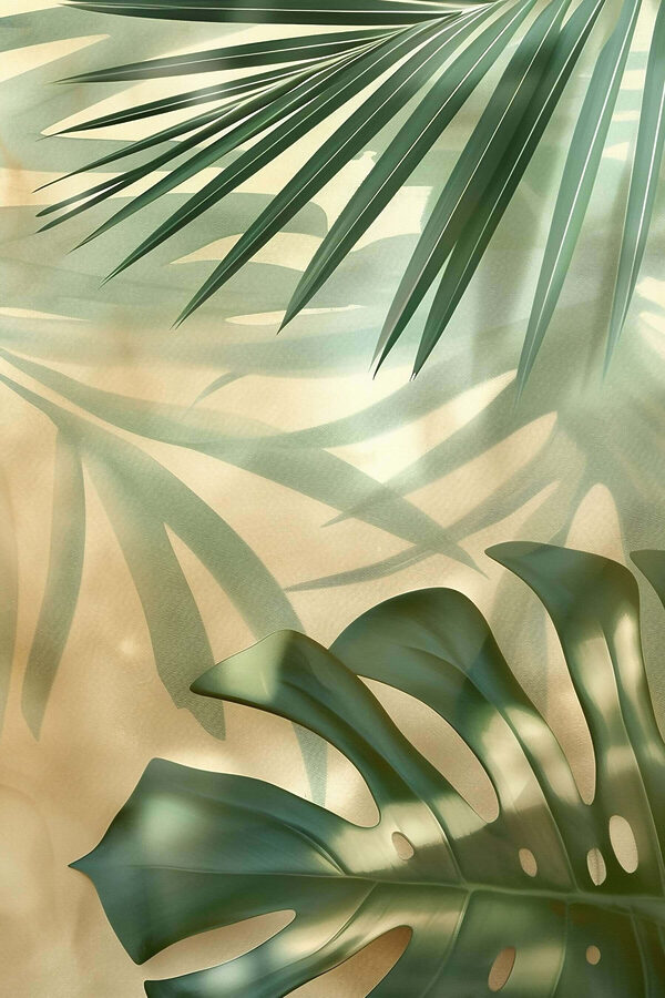 Lush greens create a serene backdrop