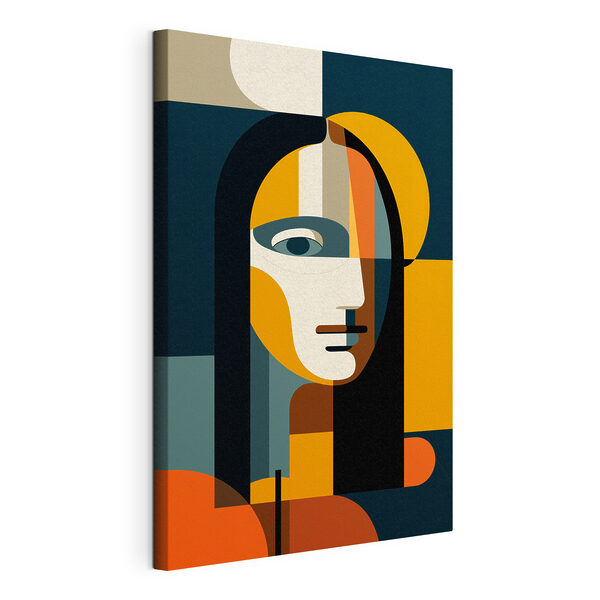 Cuadros Rostro de una mujer con el pelo largo (SKU: s49835) Cuadros Cuadros Rostro de una mujer con el pelo largo (SKU: s49835)