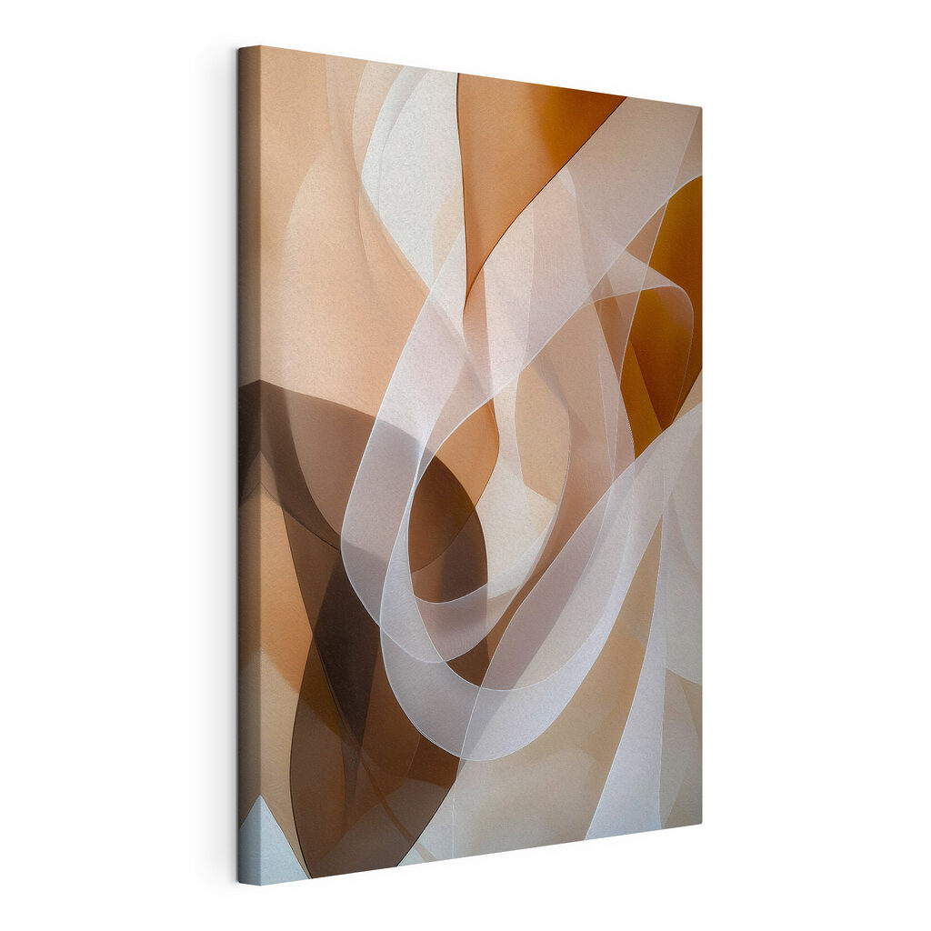Fluid forms in soft, warm hues Fluid forms in soft, warm hues