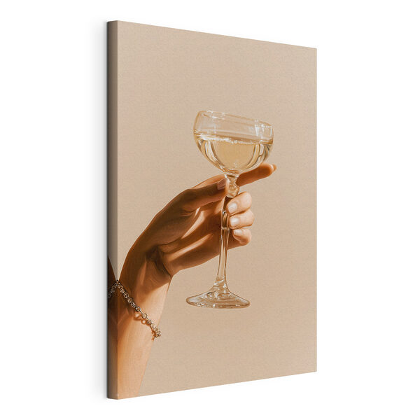 Cuadros Mano que sostiene una copa de vino (SKU: s49804) Cuadros Cuadros Mano que sostiene una copa de vino (SKU: s49804)