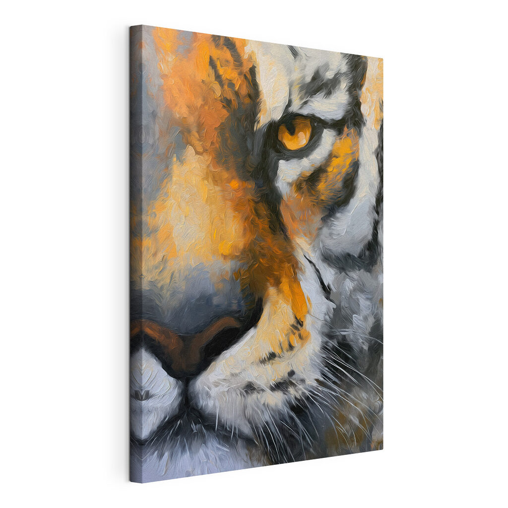 Majestic predator in vibrant colors