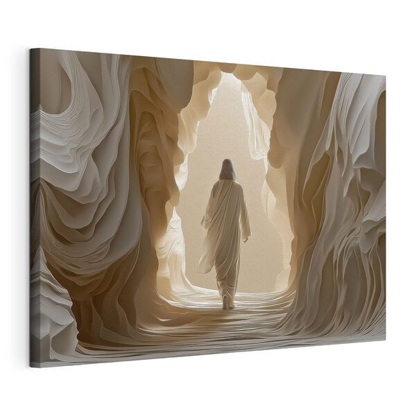 Cuadros Una persona caminando por una cueva (SKU: s49812) Cuadros Cuadros Una persona caminando por una cueva (SKU: s49812)