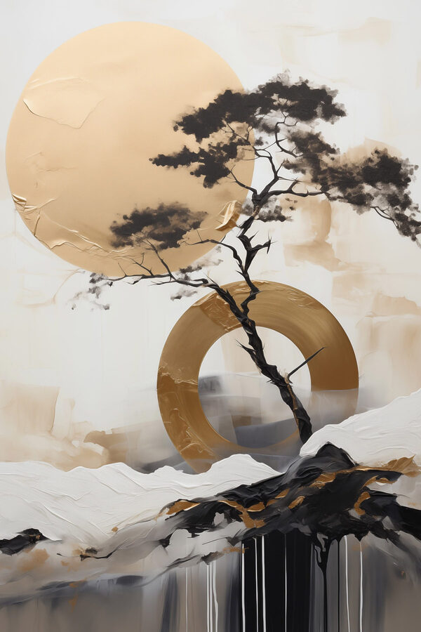 Tree and a circle