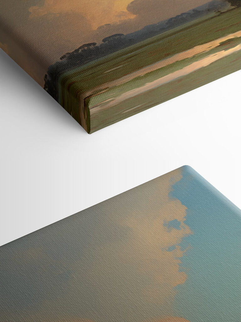 Group of trees and clouds Group of trees and clouds