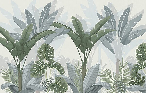 Group of plants in a forest Group of plants in a forest