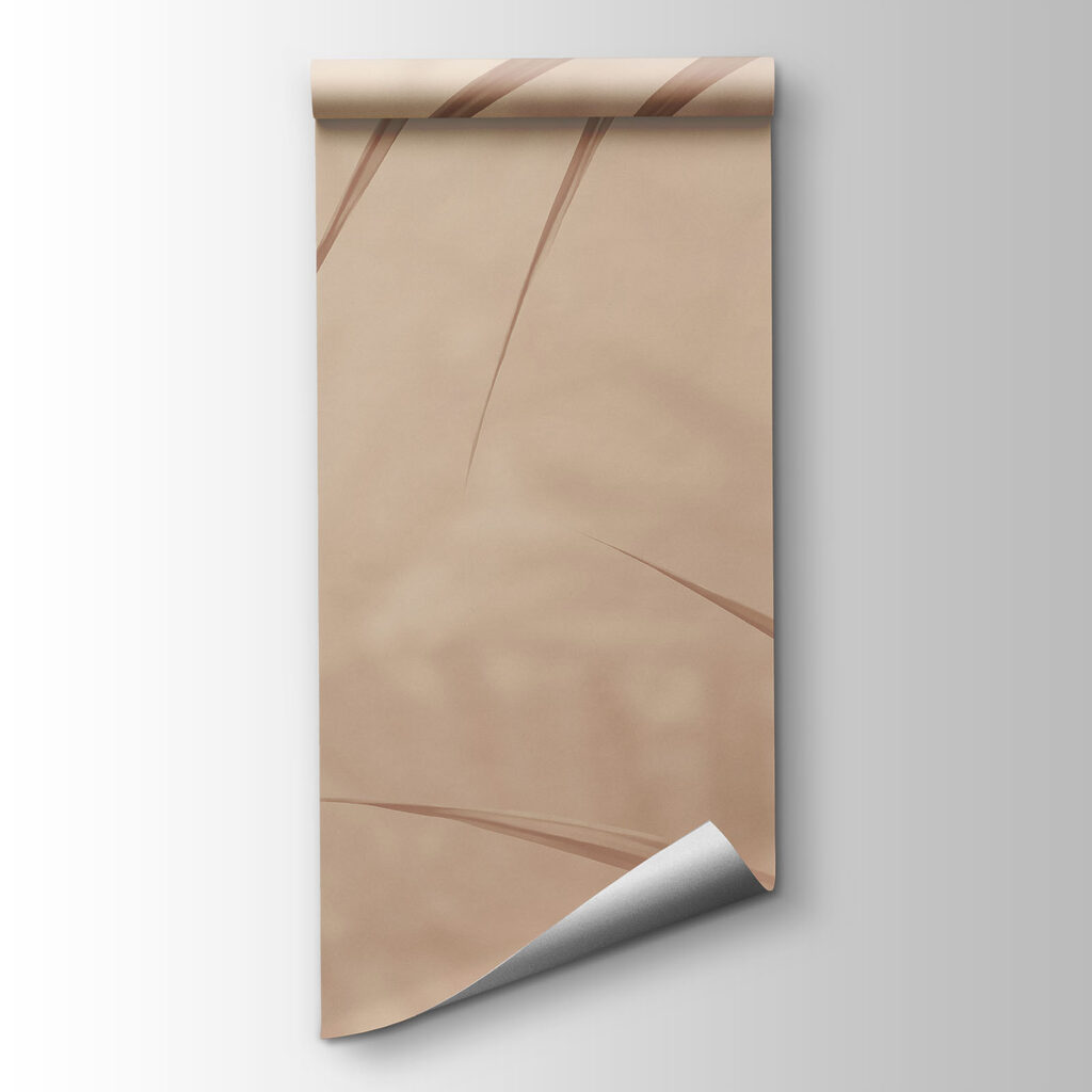 Serene palm leaf background design Serene palm leaf background design