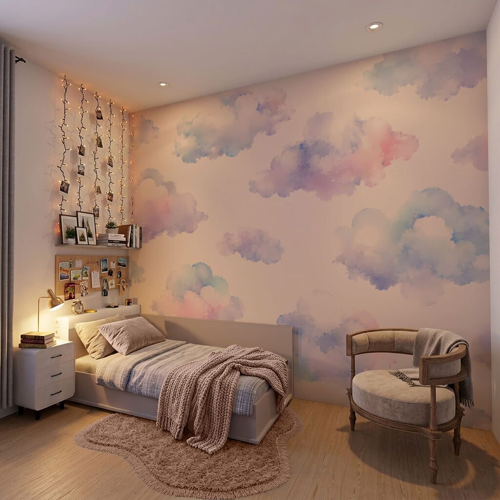 Dibujo de nubes sobre fondo blanco Dibujo de nubes sobre fondo blanco