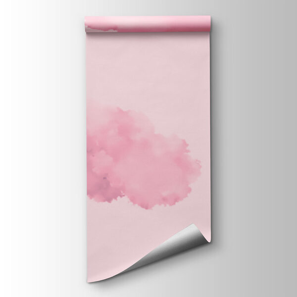 Pink clouds on a pink background Pink clouds on a pink background