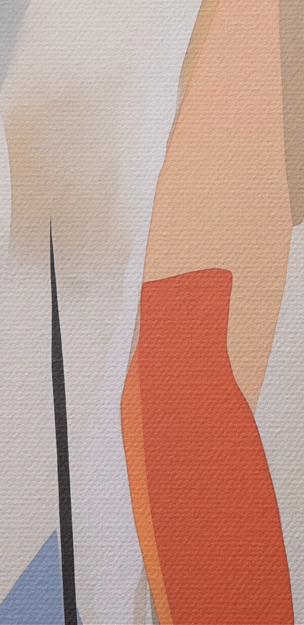 Painting of a couple of people Painting of a couple of people