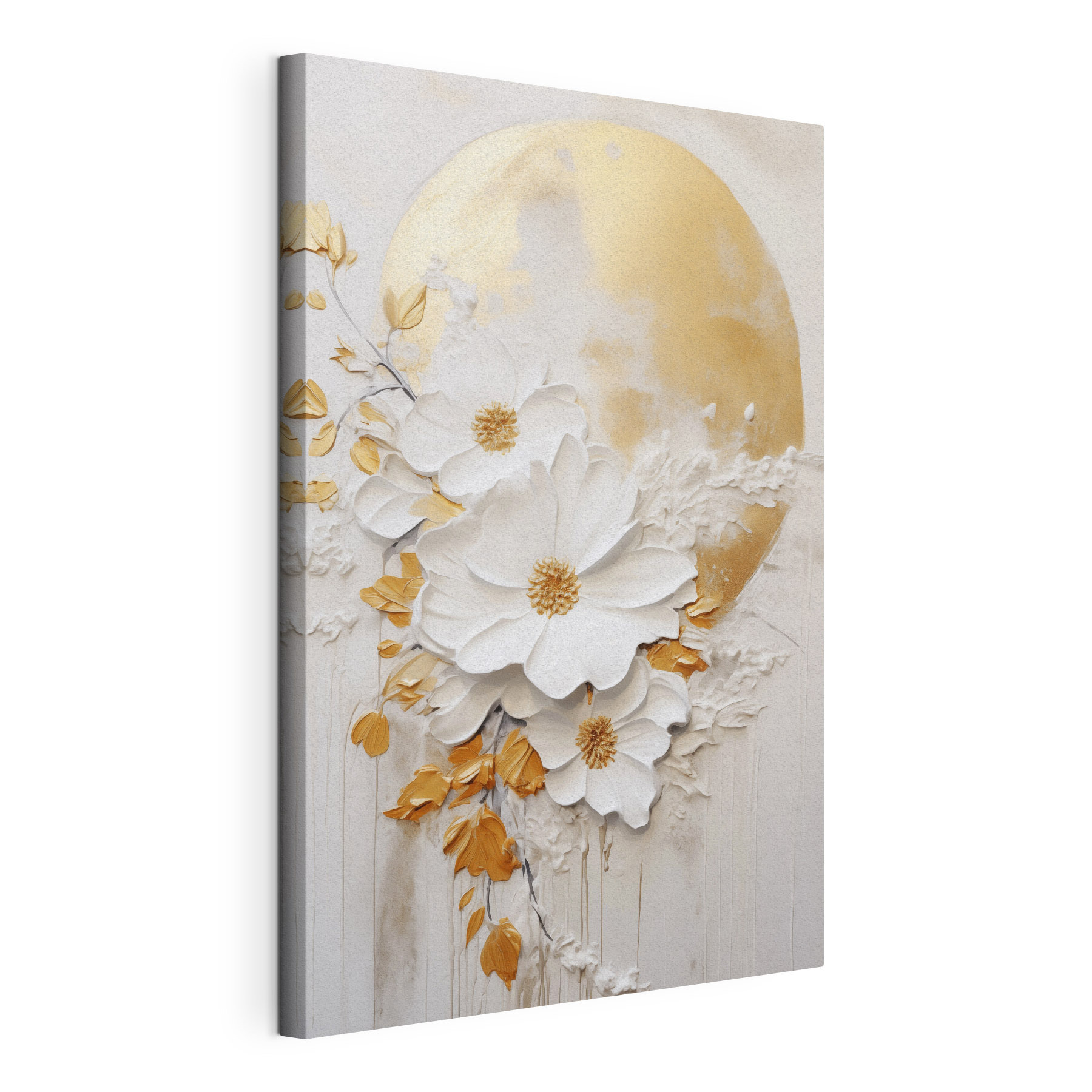 Elegant blooms on a textured background Elegant blooms on a textured background