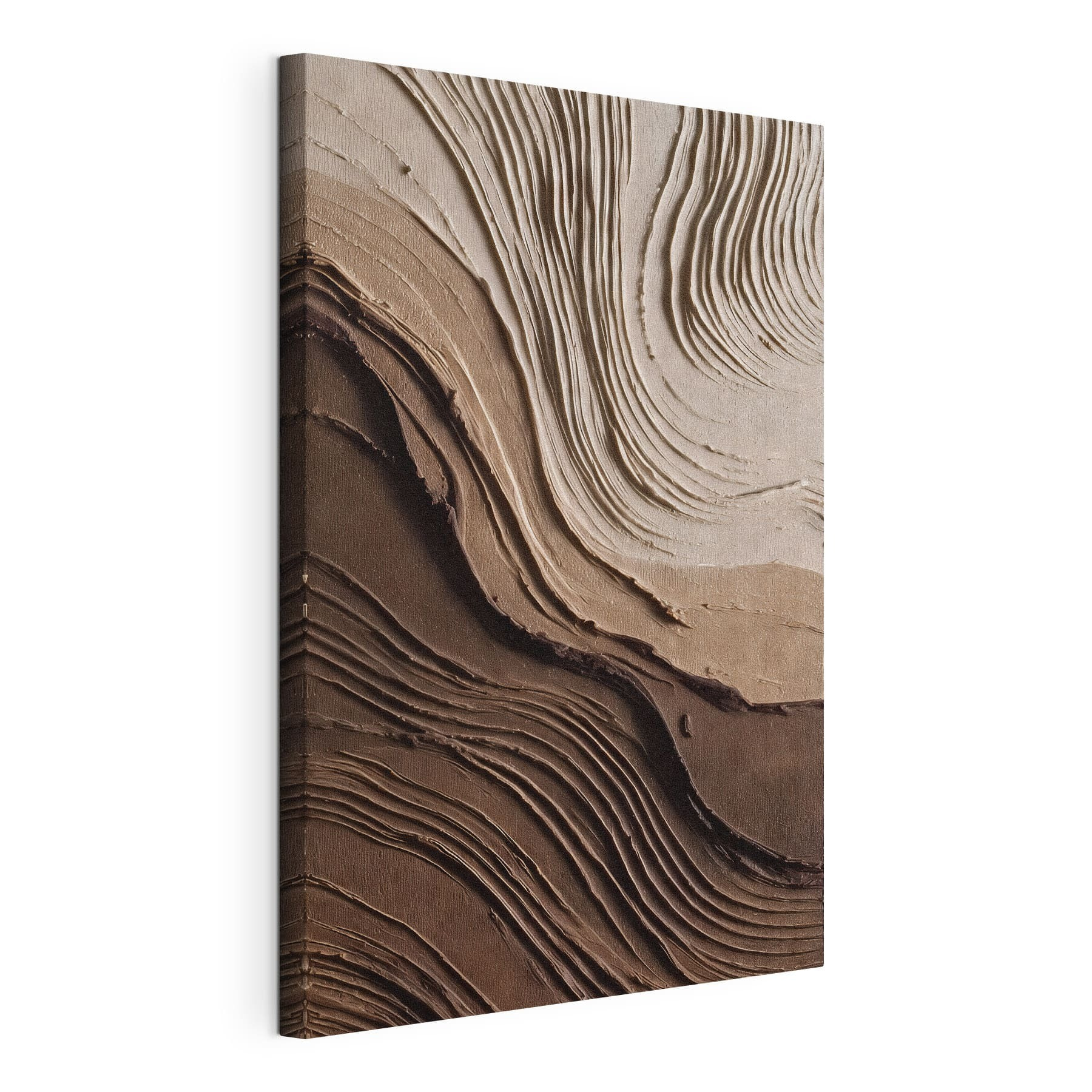 Soft, wavy texture in neutral hues