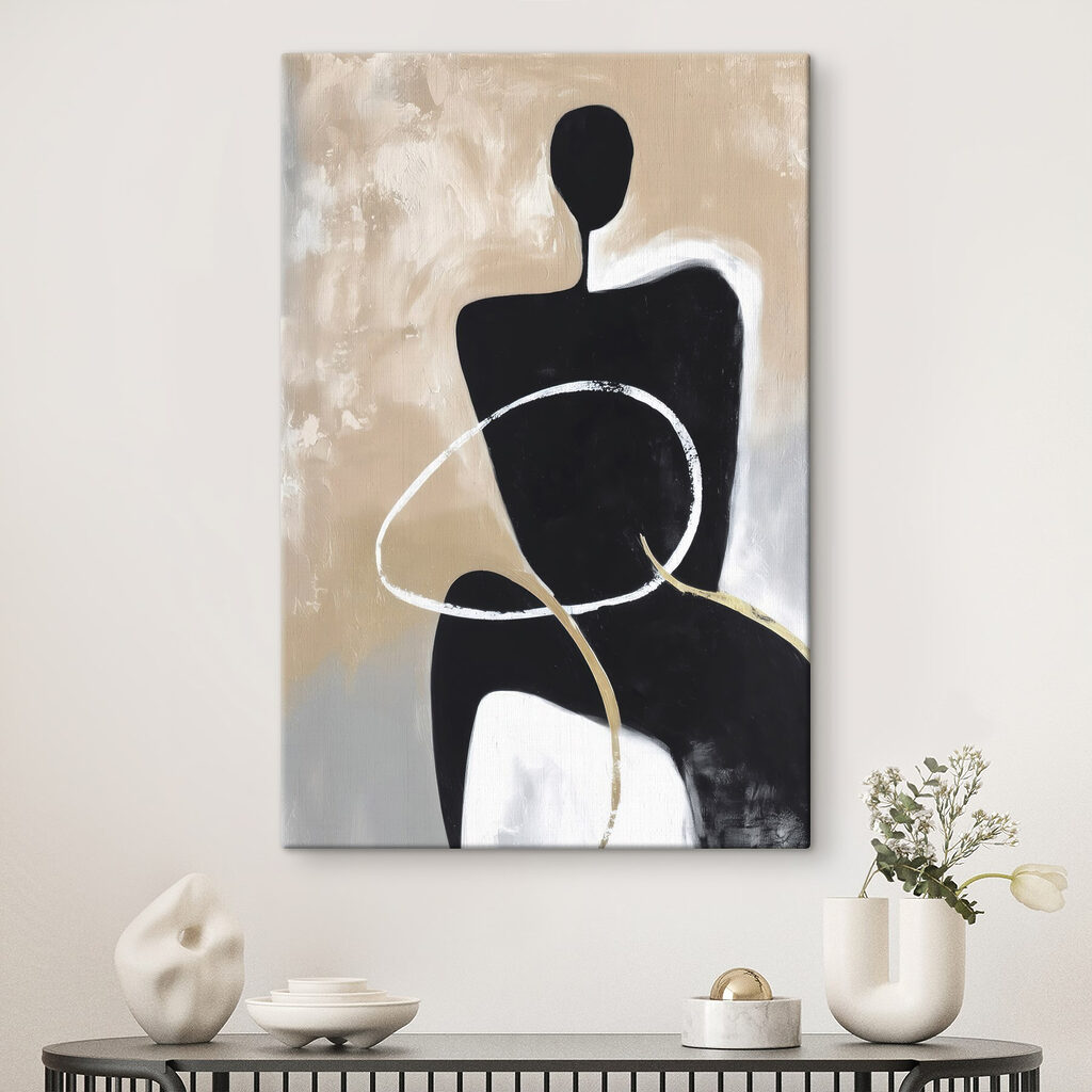 Painting of a person Painting of a person