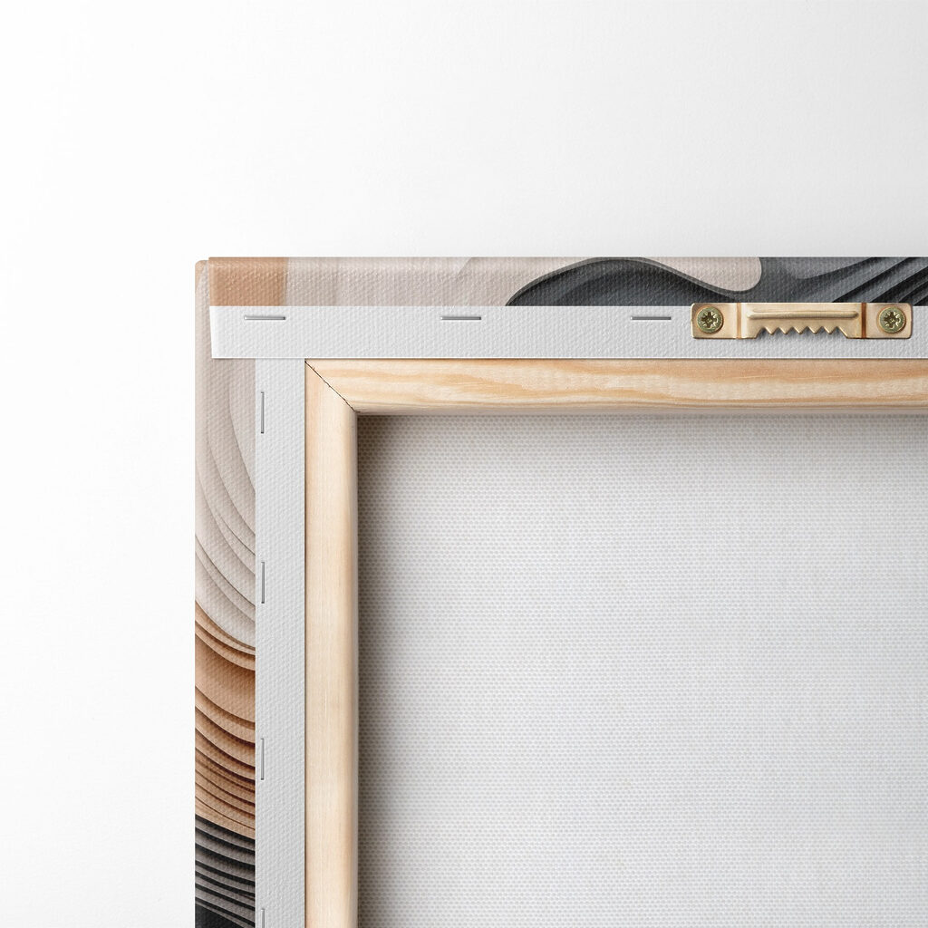 Black and white and brown wavy lines Black and white and brown wavy lines
