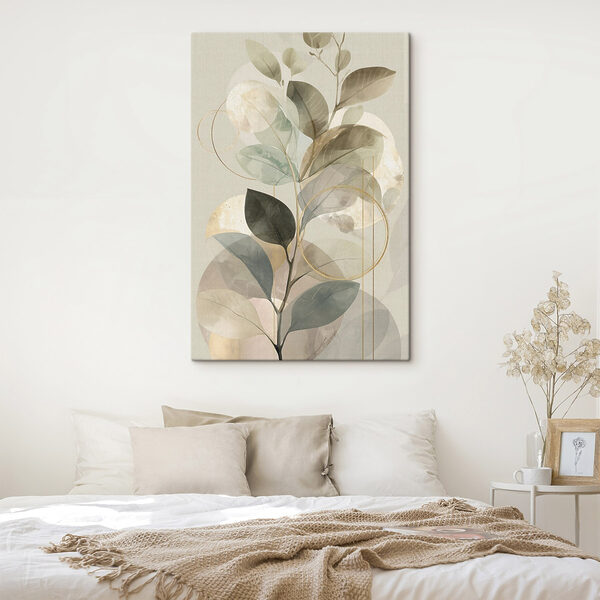 Gentle botanical composition with soft tones