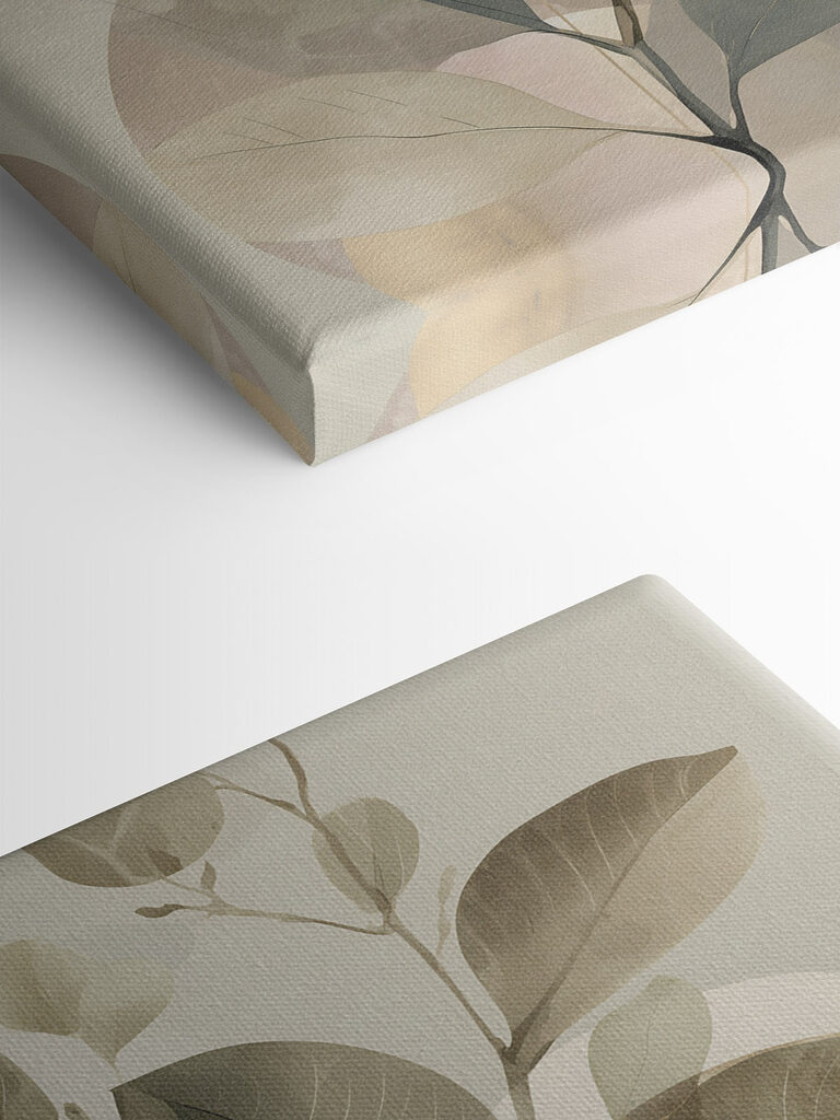 Gentle botanical composition with soft tones