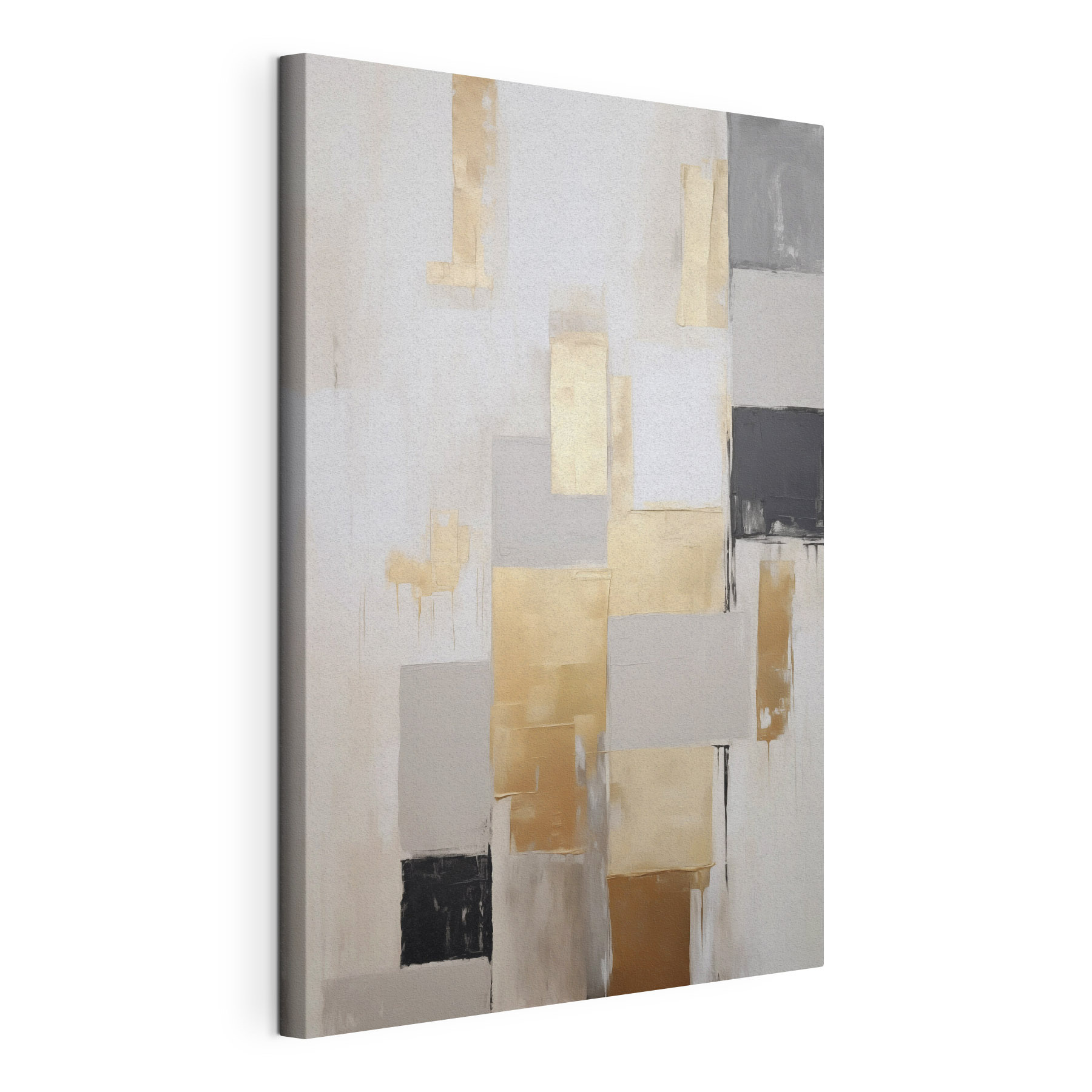 Painting of squares and rectangles Painting of squares and rectangles