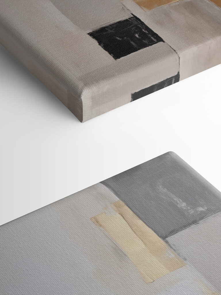 Painting of squares and rectangles Painting of squares and rectangles