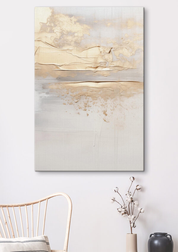 White wall with brown paint White wall with brown paint
