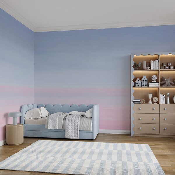 Cielo azul y rosa Cielo azul y rosa