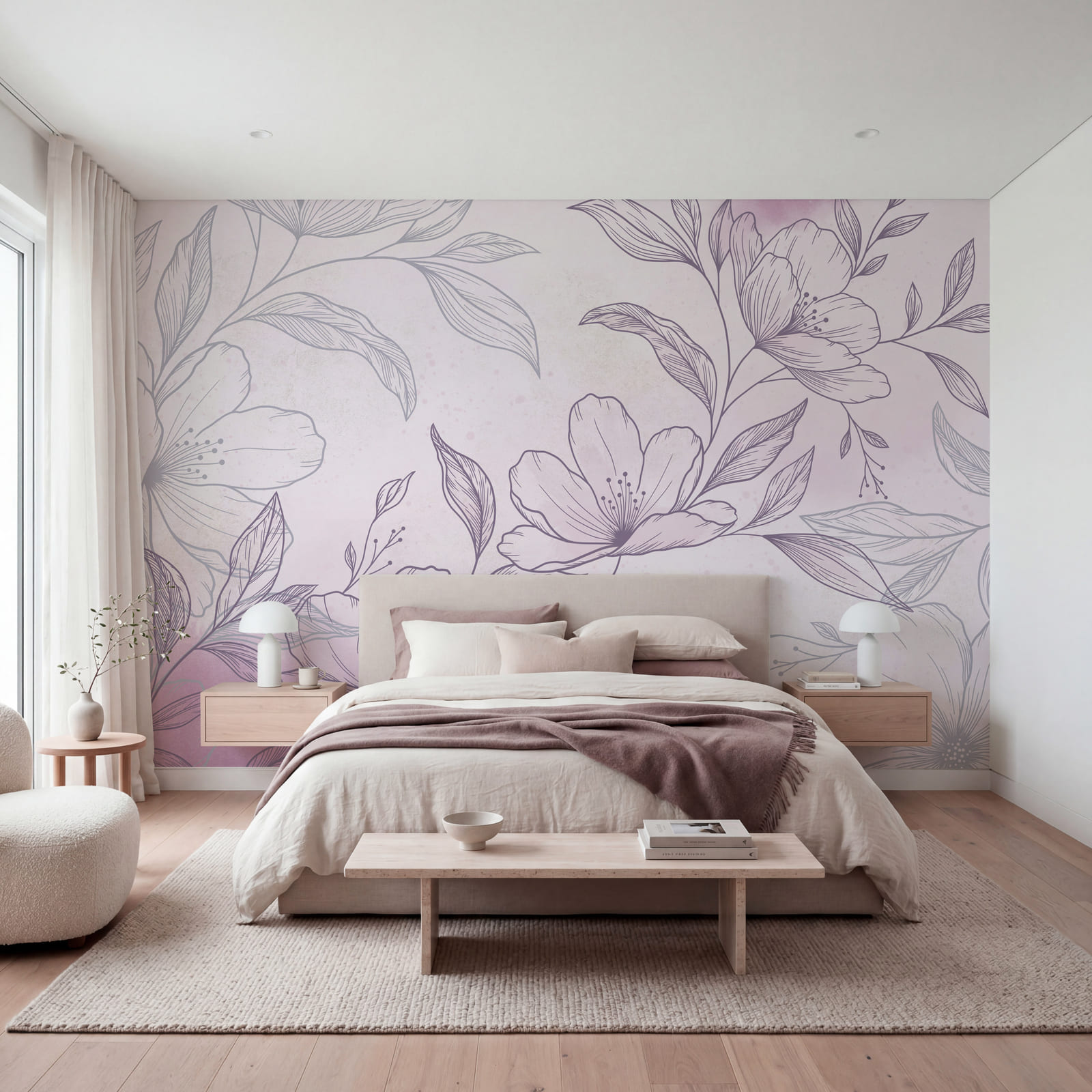 Delicadas flores sobre un fondo suave Delicadas flores sobre un fondo suave