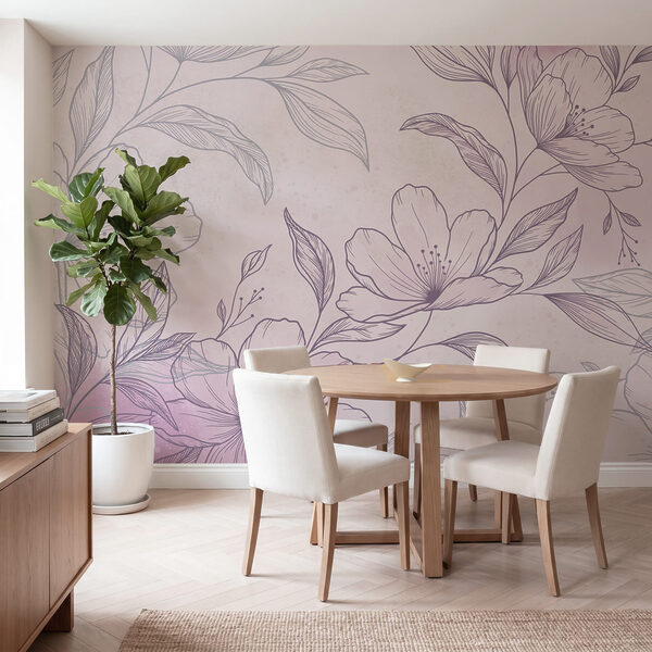 Delicadas flores sobre un fondo suave Delicadas flores sobre un fondo suave
