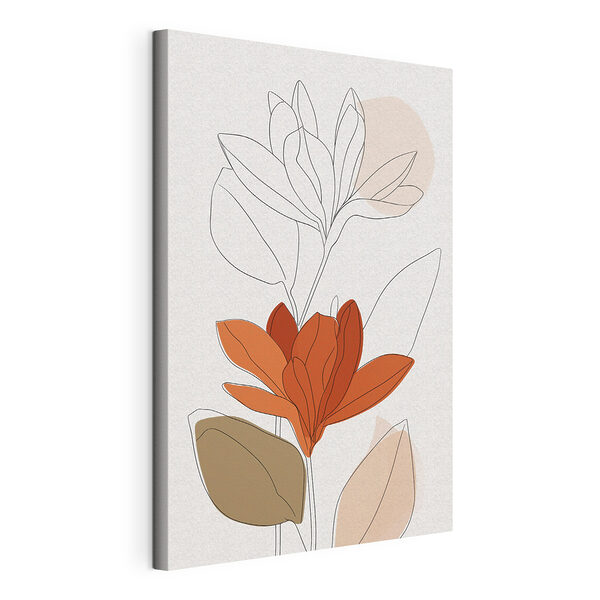 Drawing of a flower Drawing of a flower