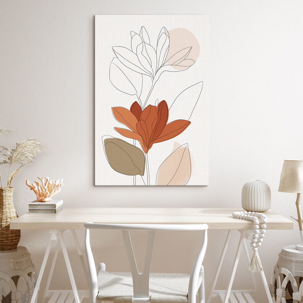 Drawing of a flower Drawing of a flower