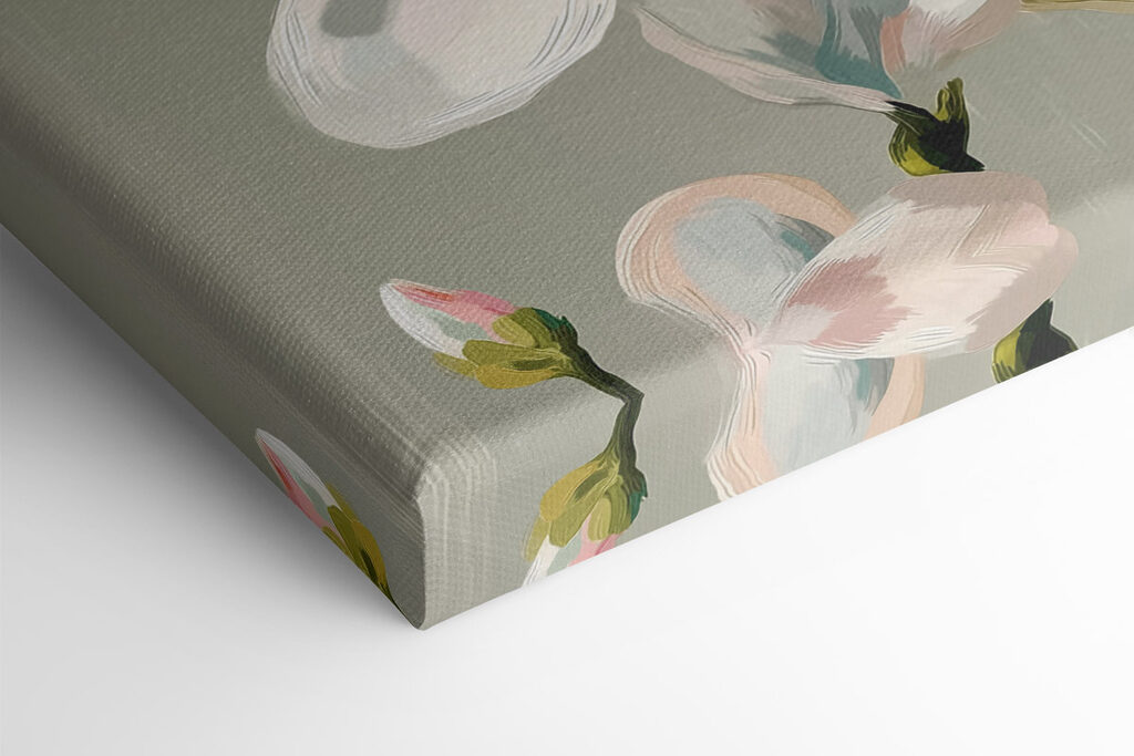 Soft blossoms in gentle hues